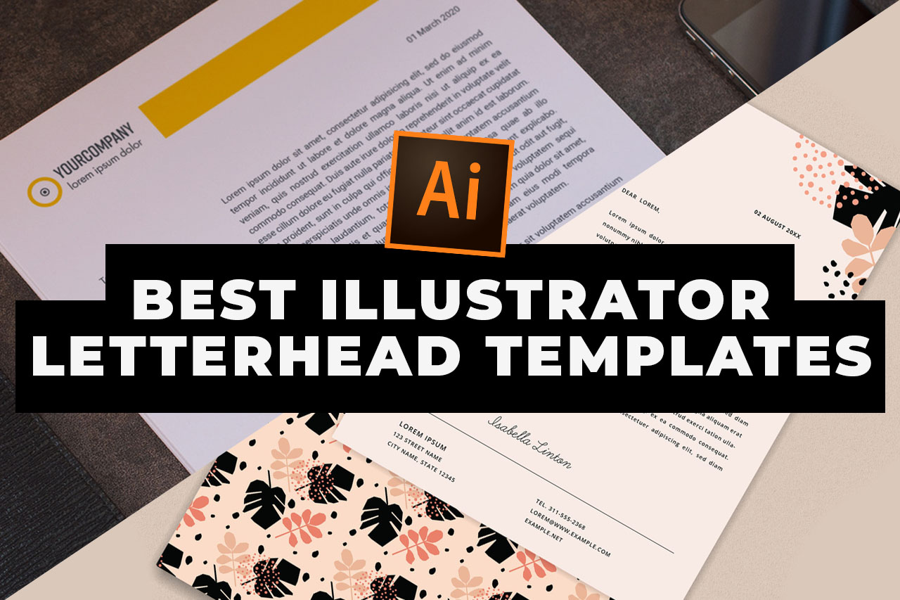 29 Best Illustrator Letterhead Templates