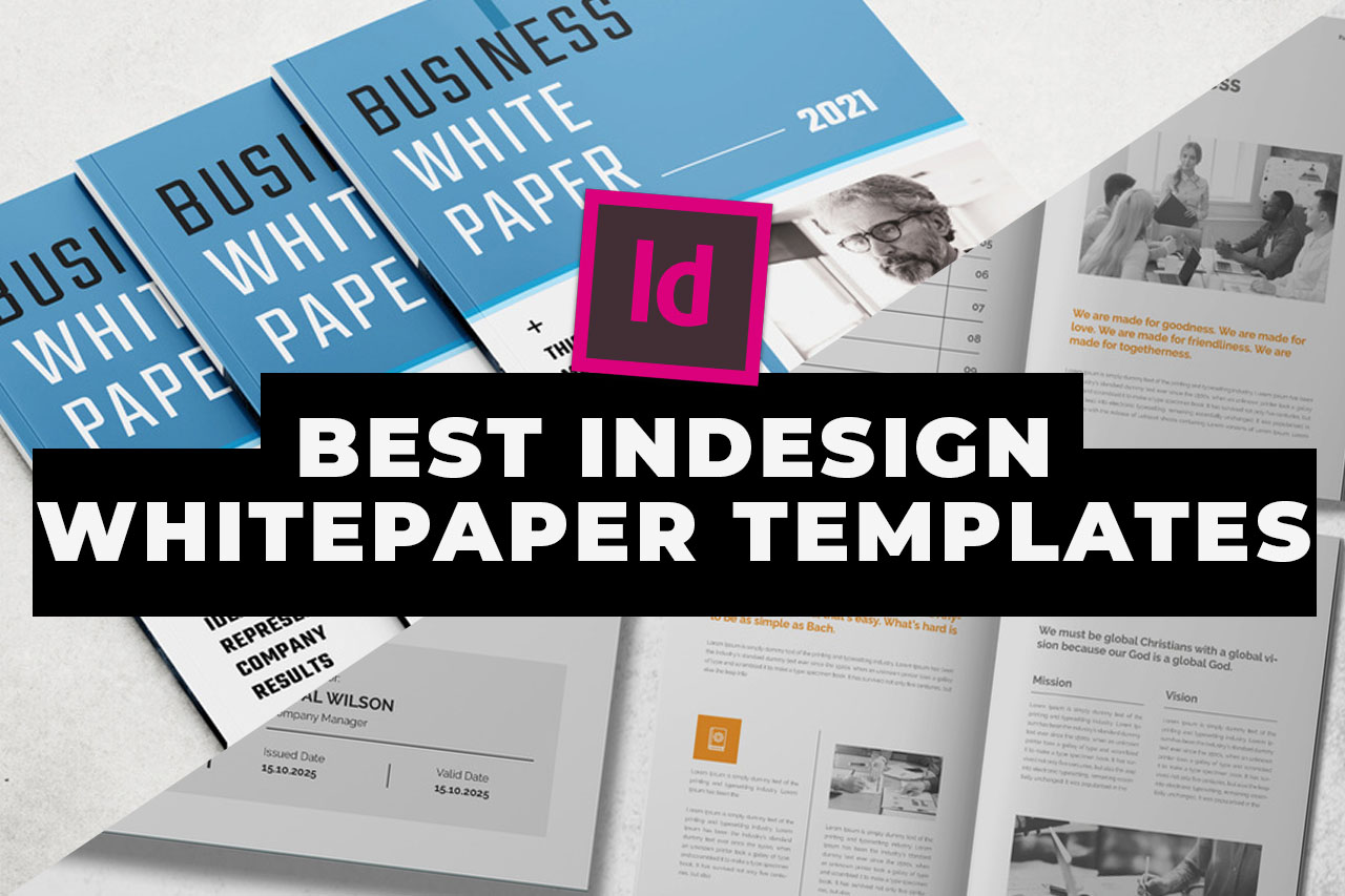 11 Best InDesign White Paper Templates