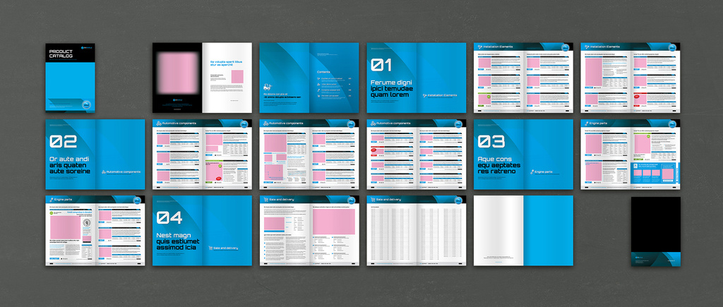product-catalog-layout-with-blue-and-black-design-indd