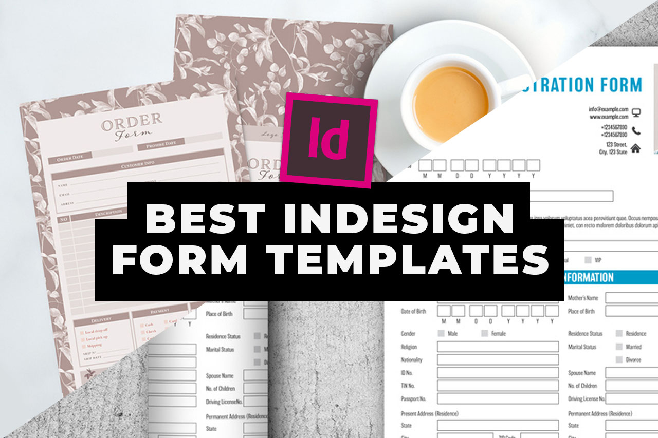 17 Best InDesign Form Templates