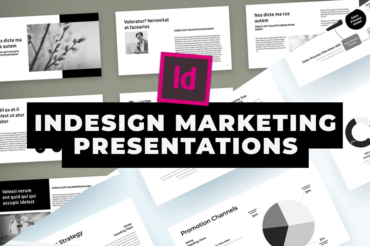 Best InDesign Marketing Plan Presentation Layout Templates