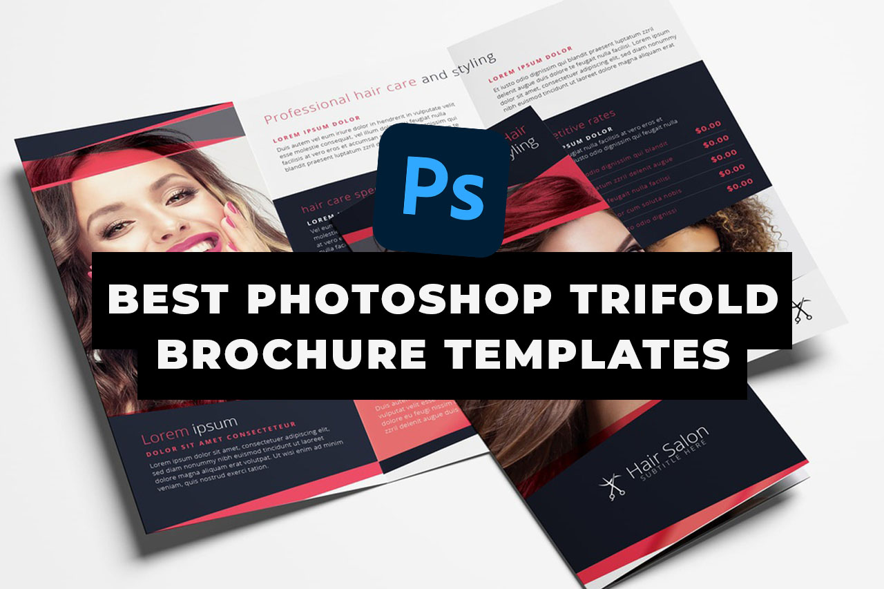 Best Photoshop Trifold Brochure Templates