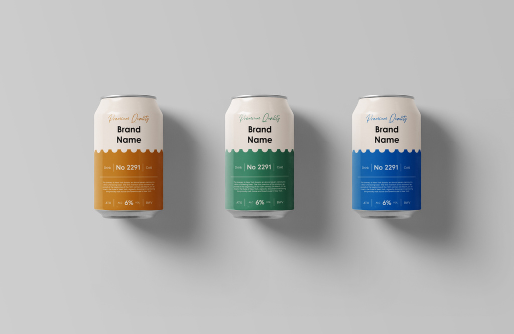 Can Mockups (PSD Format)