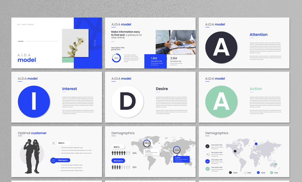 Infographic Marketing Plan Presentation Layout (INDDFormat)