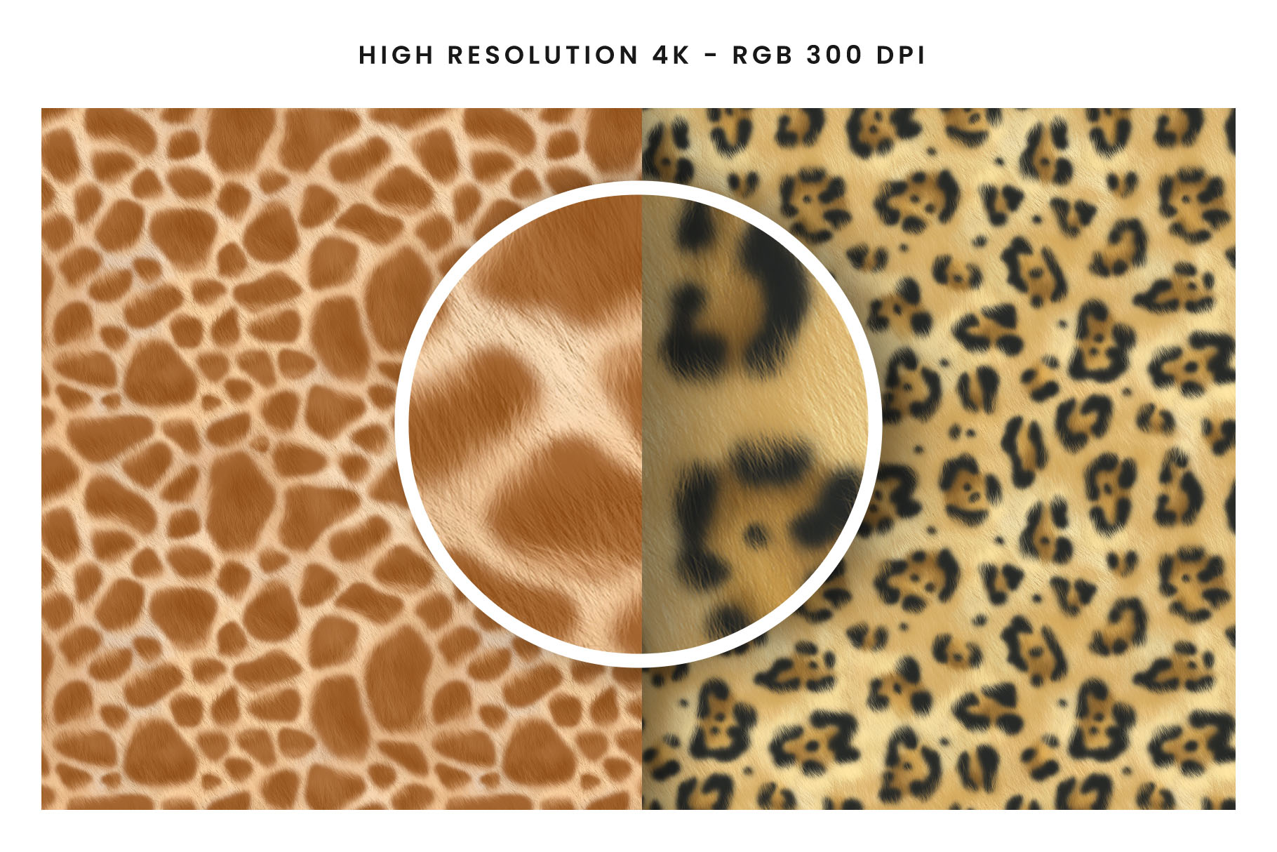Animal Patterns (PSD, PAT, JPEG Format)
