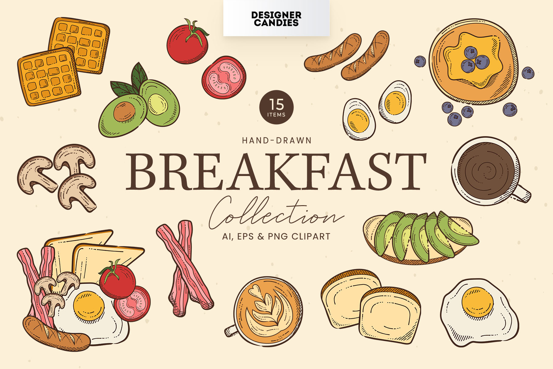 Breakfast Vector Illustrations
