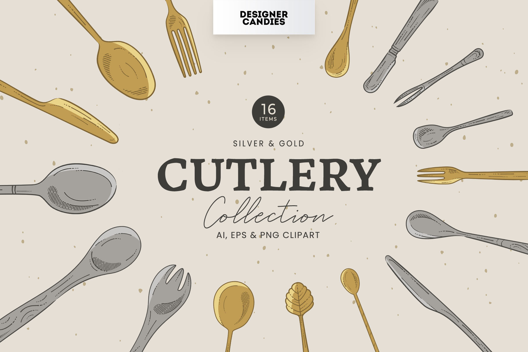 Cutlery Vector Illustrations