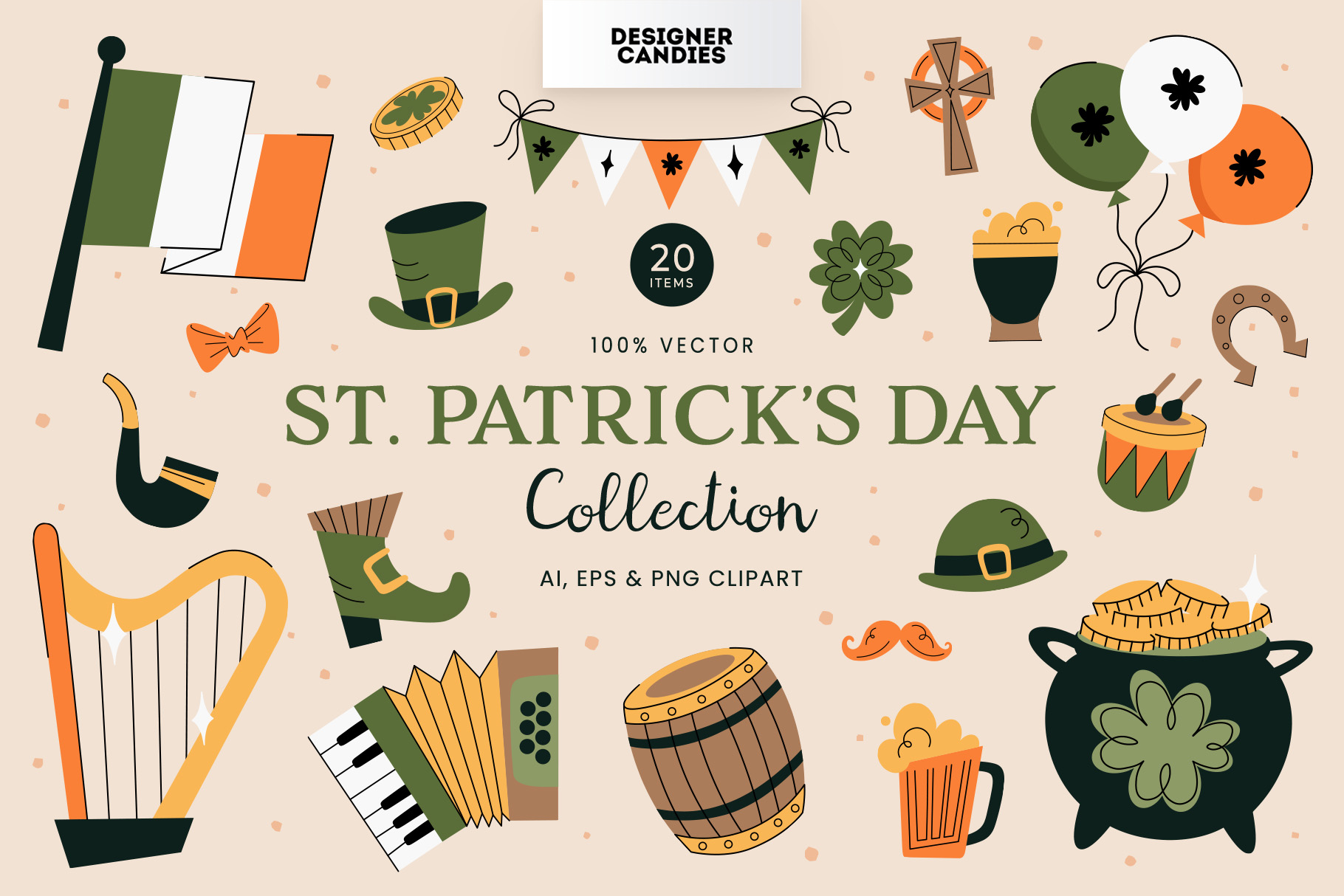 St. Patrick's Day Illustrations
