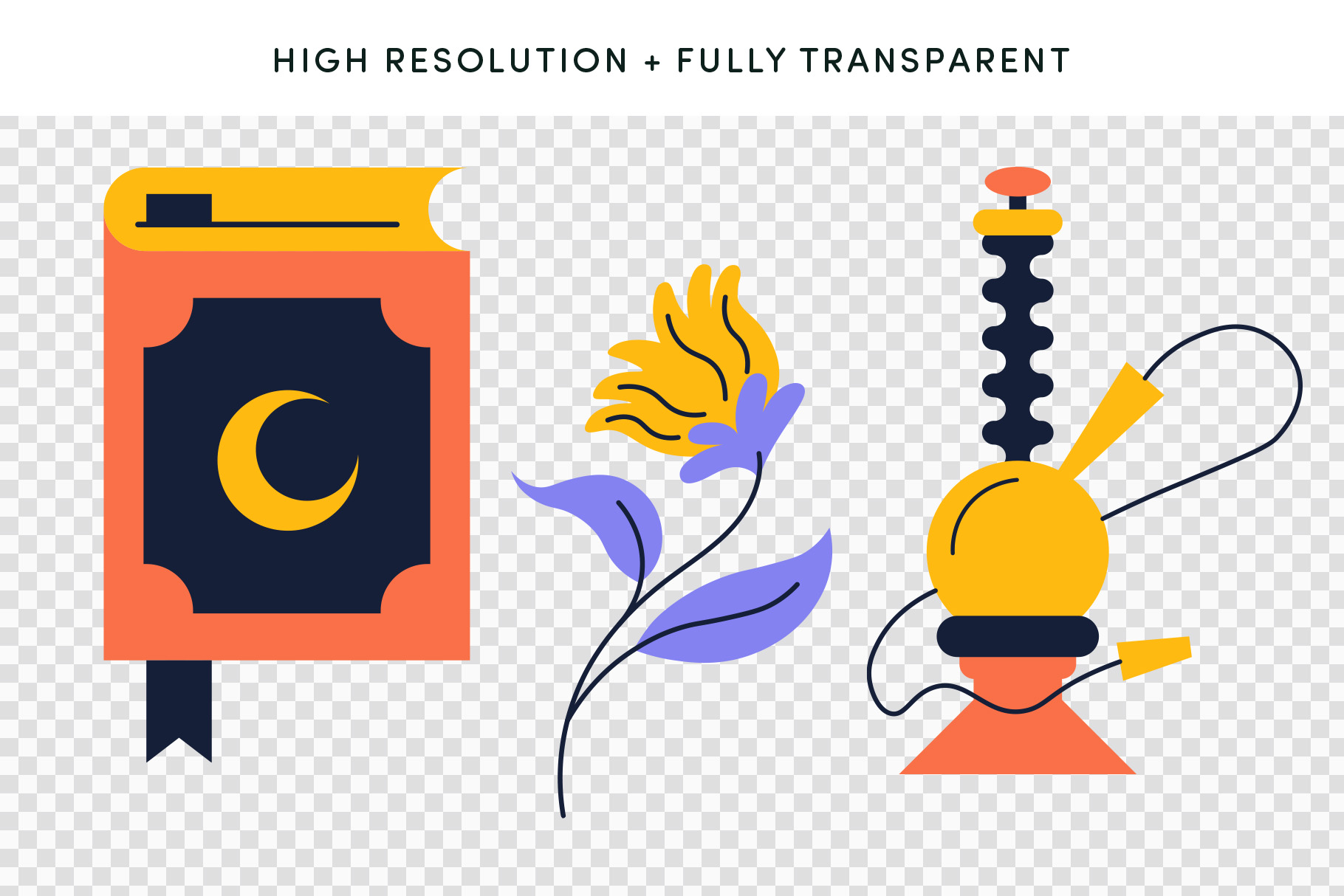 Ramadan Eid Illustrations (EPS, PNG, AI Format)