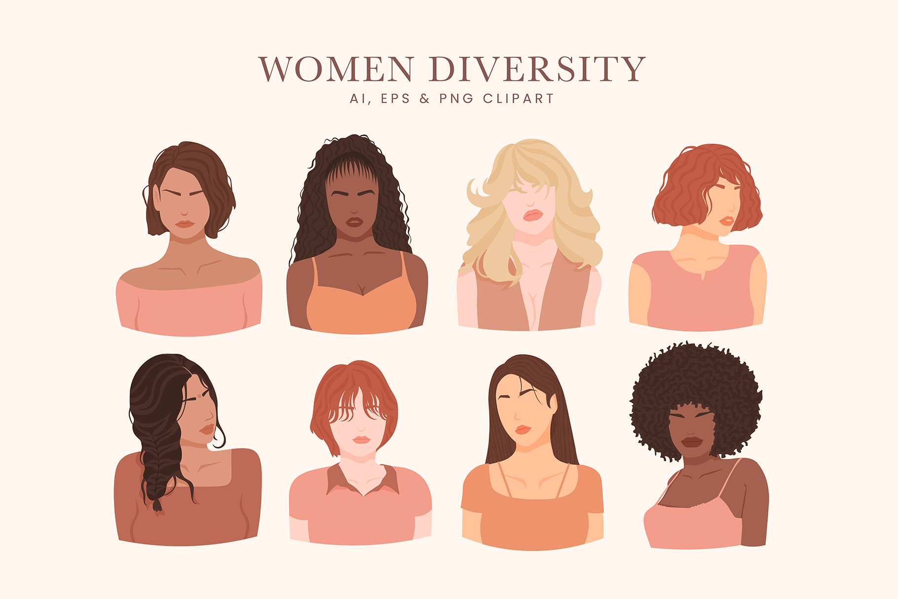 Diverse Women Illustrations