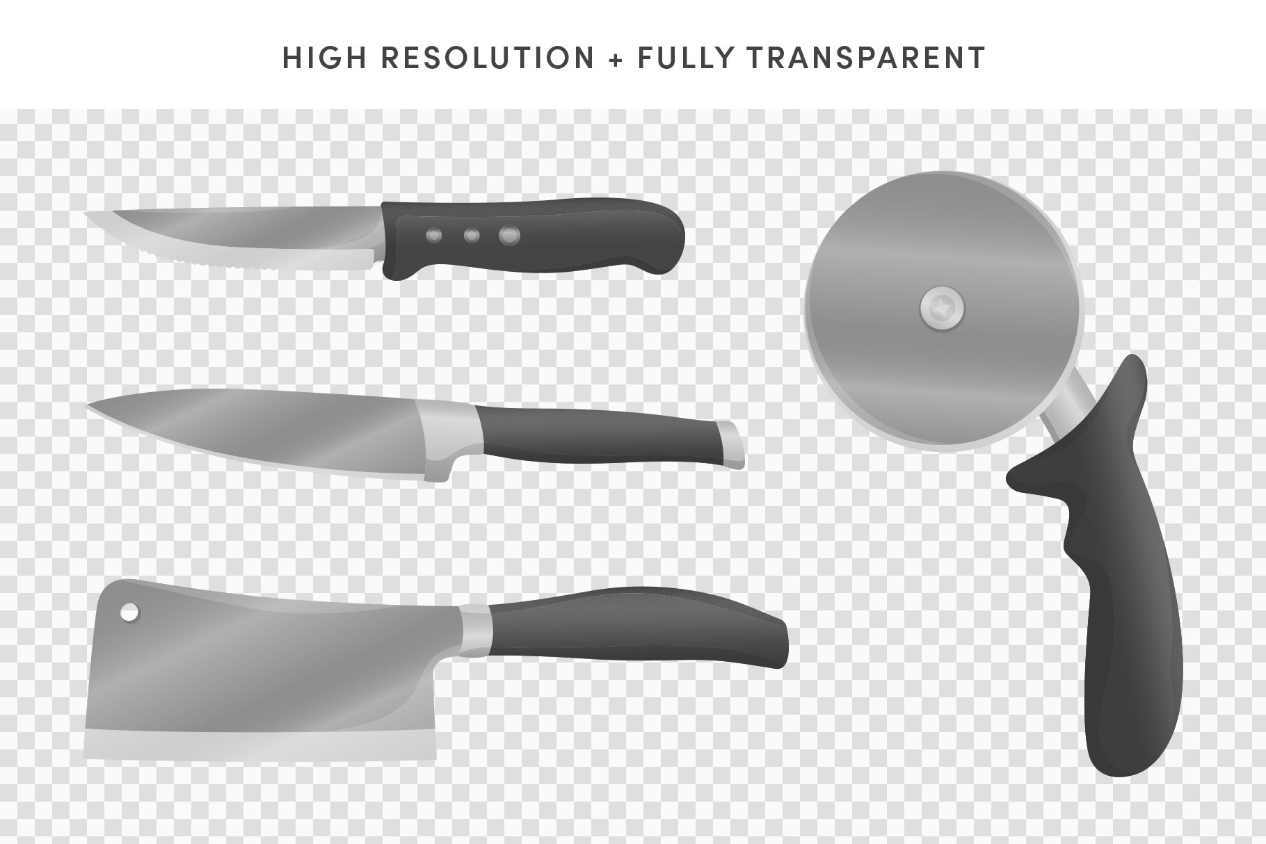 Knife Illustrations (AI, EPS, PNG Format)