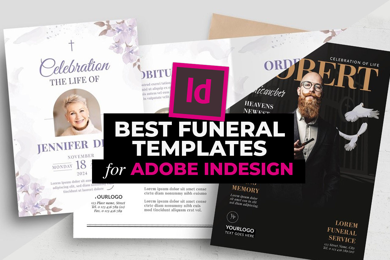Best Indesign Funeral Templates