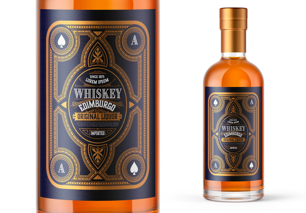 vintage-whiskey-label-layout-with-gold-playing-card-accent-psd-ai