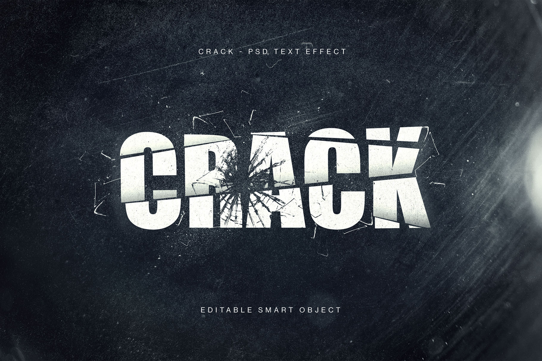 Cracked Text Effect