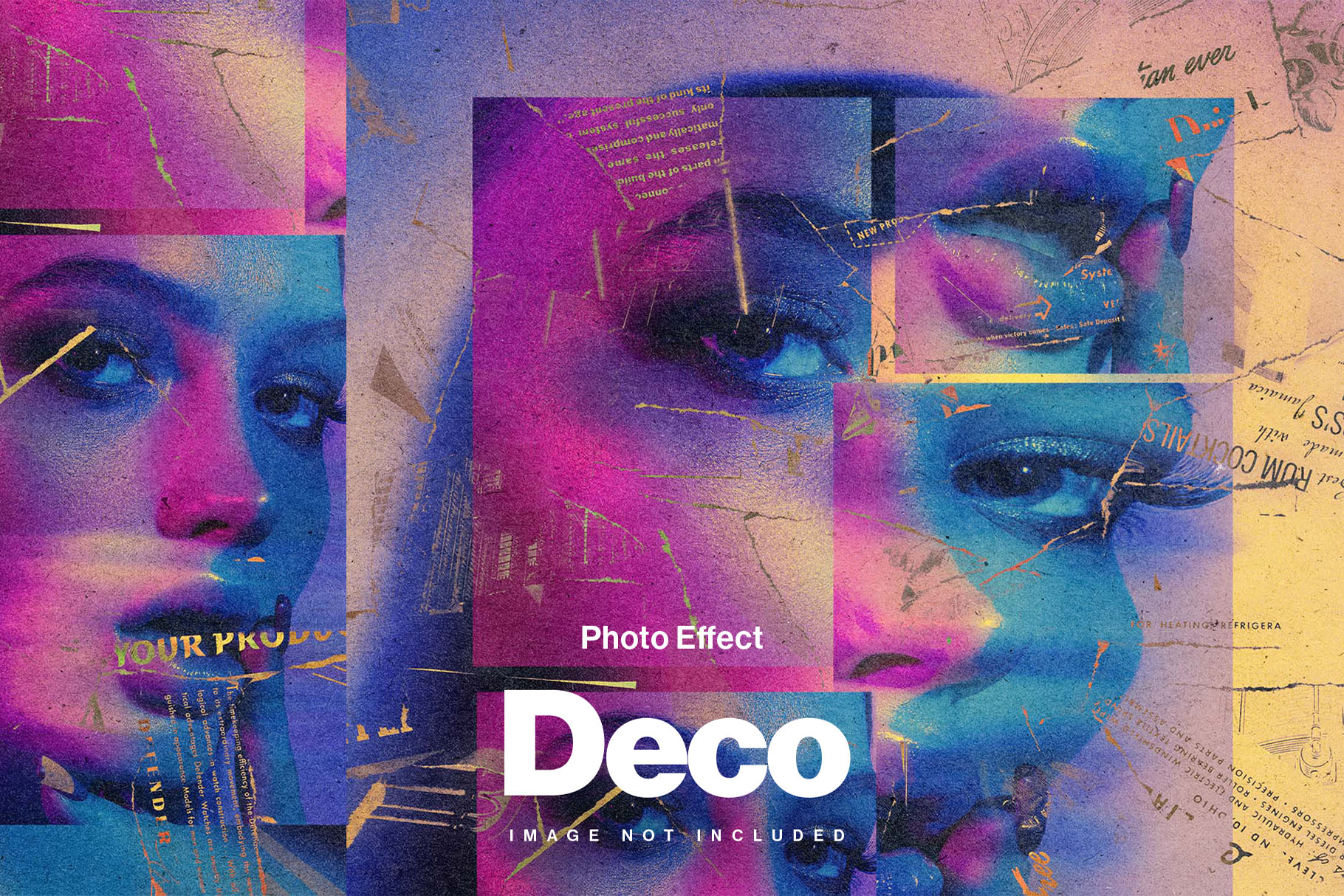 Deco Abstract Artist Photo Effect