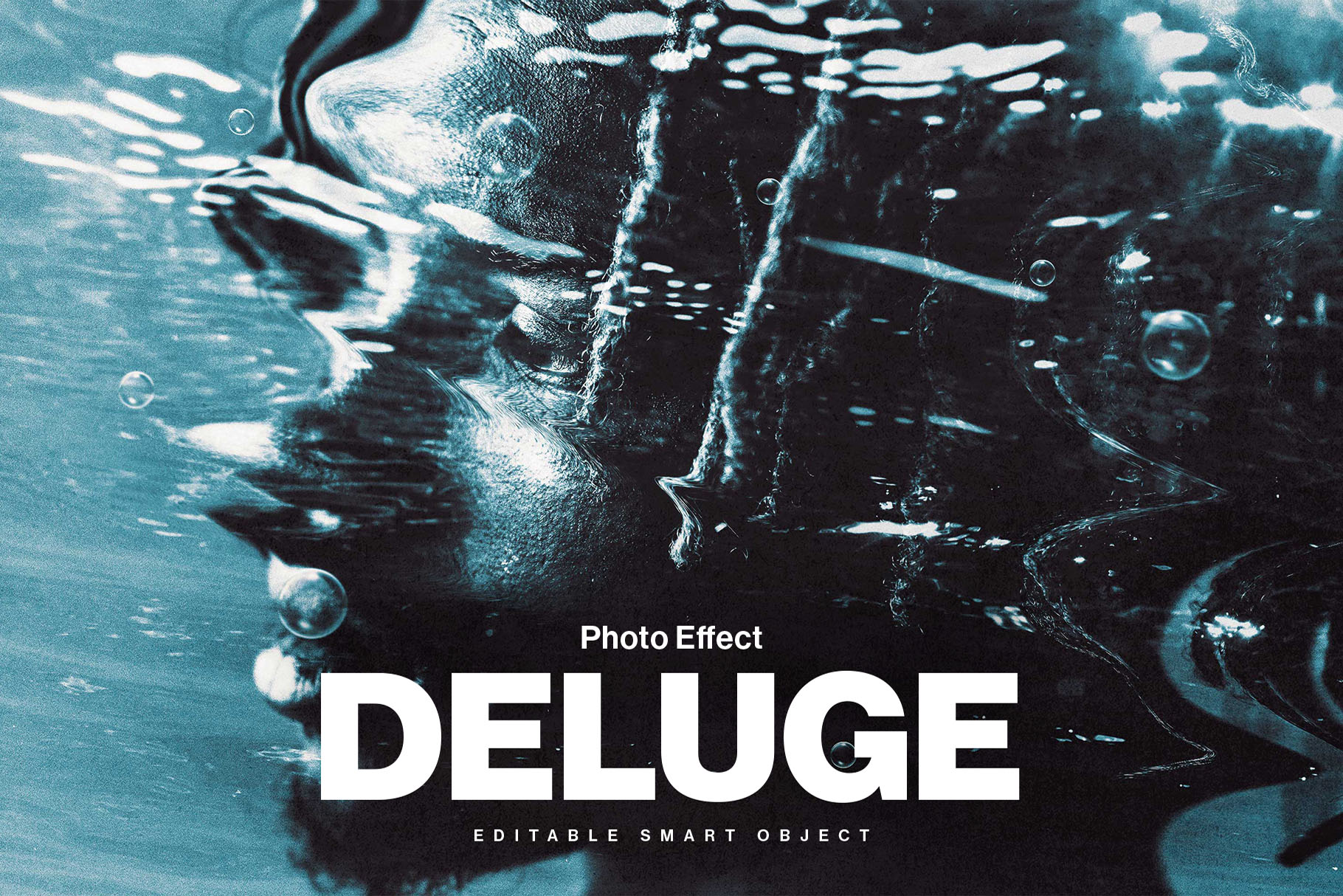 Deluge Underwater Photo Effect
