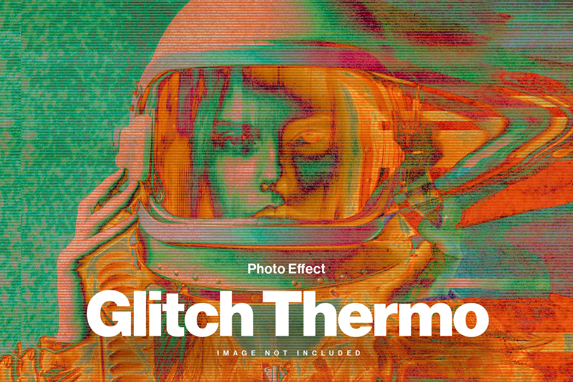 Glitch Thermo Photo Effect