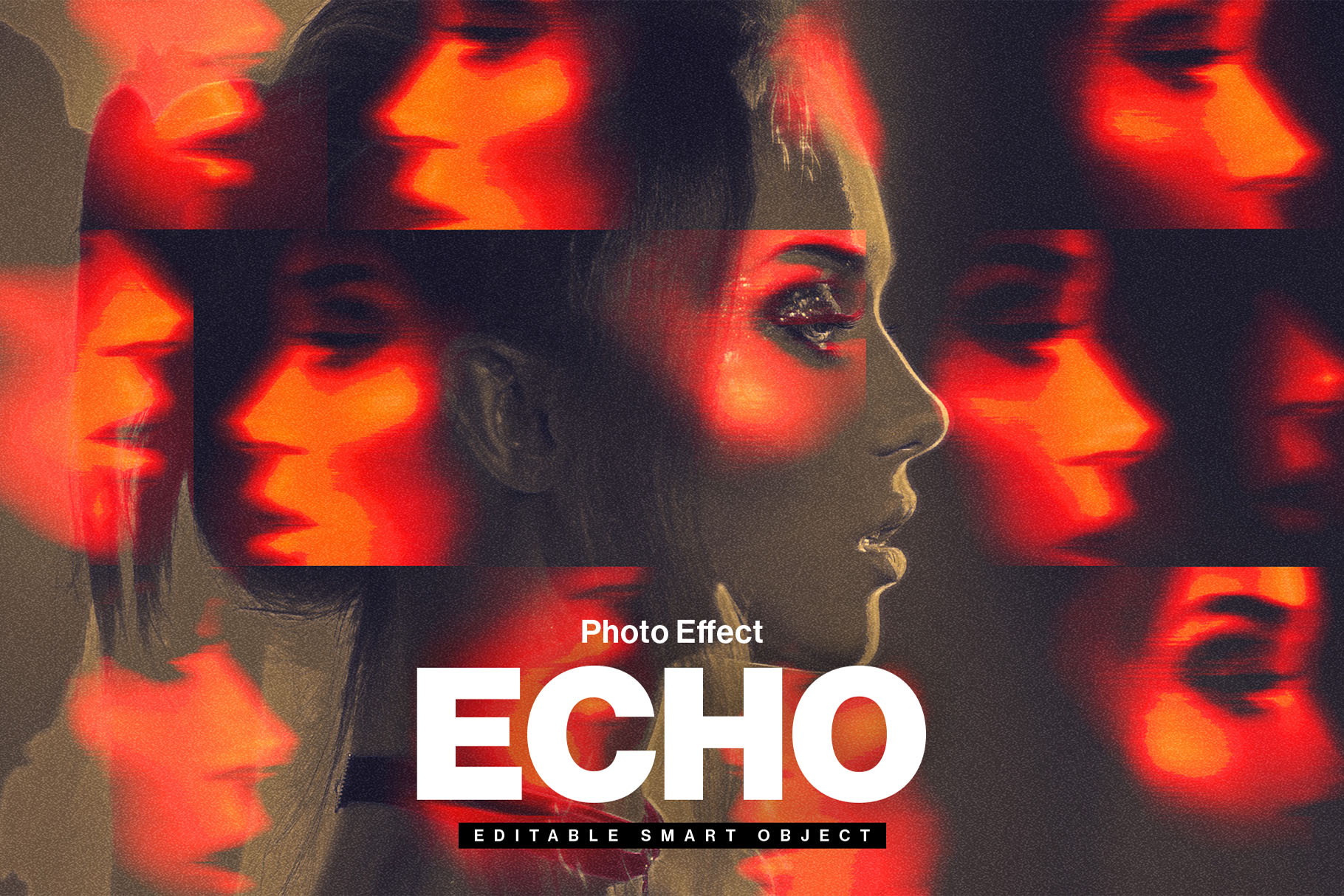 Echo Abstract Photo Effect Filter