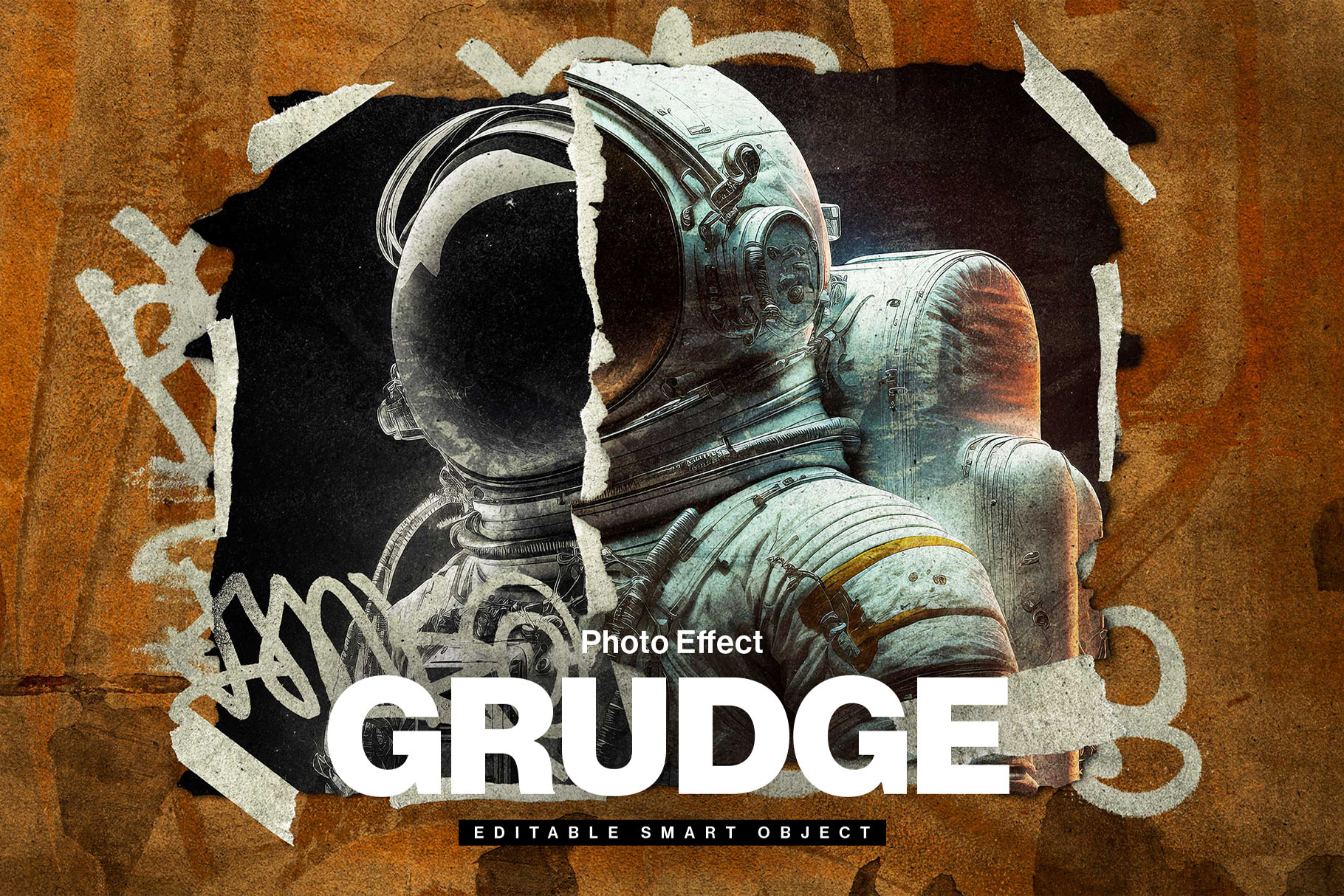 Grudge Photo Effect & Thumbnail Template