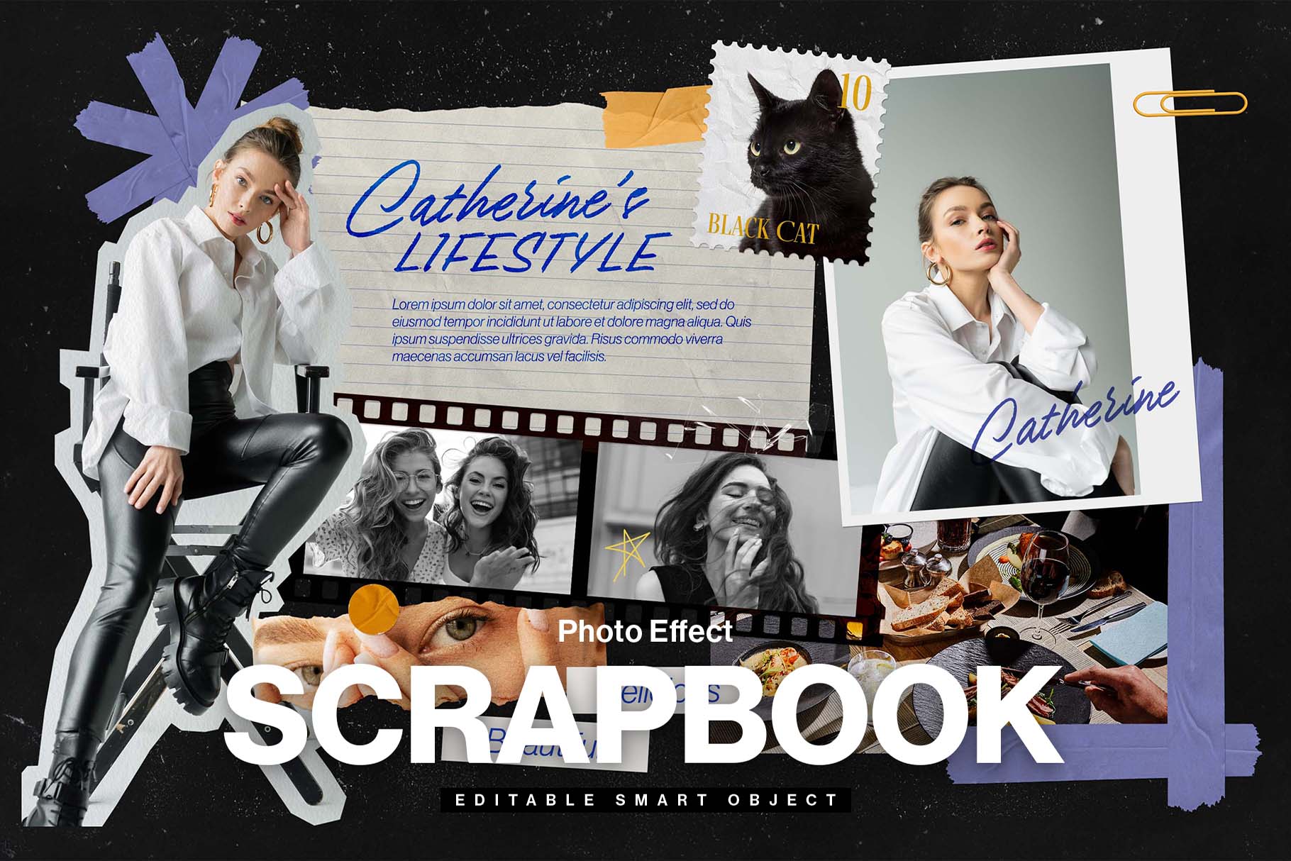 Scrapbook Mockup Template Vol.2
