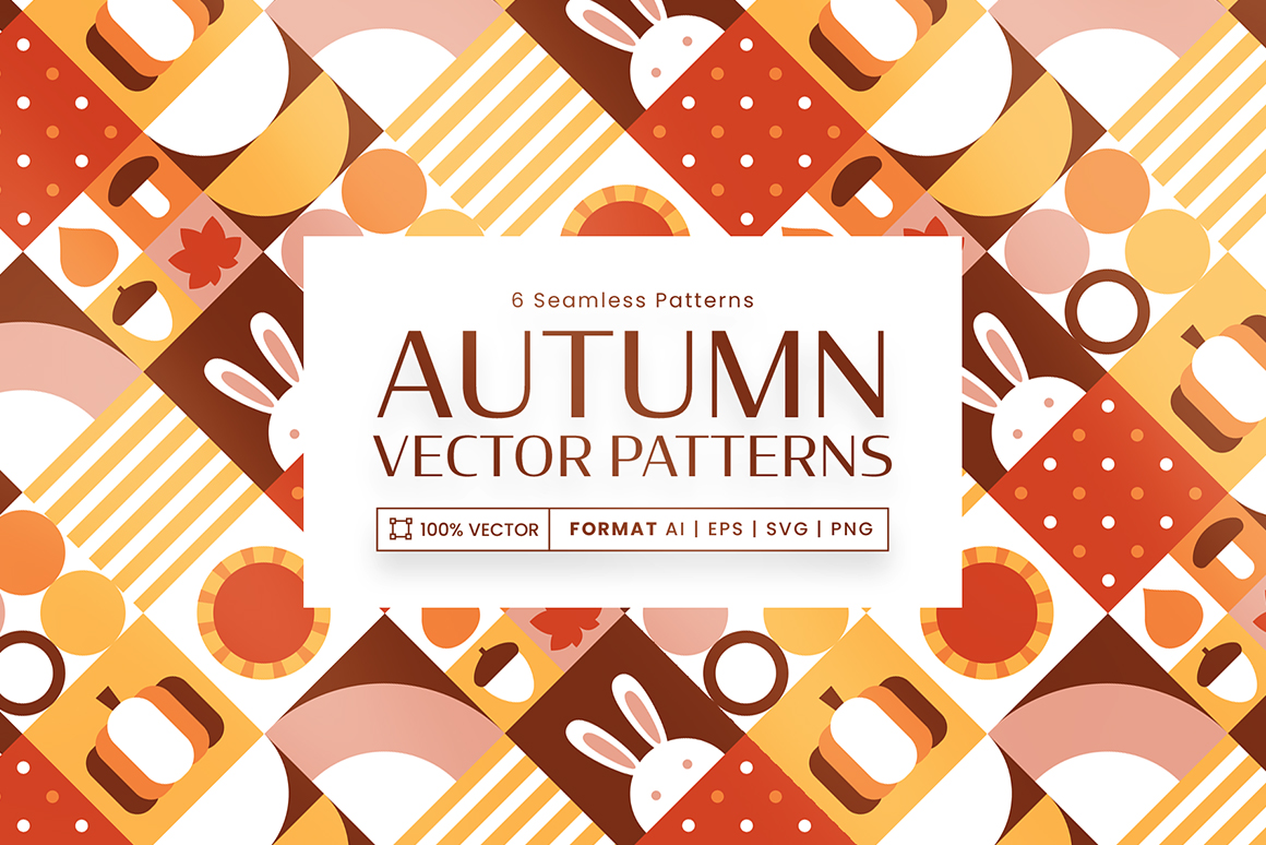 Autumn Patterns Set