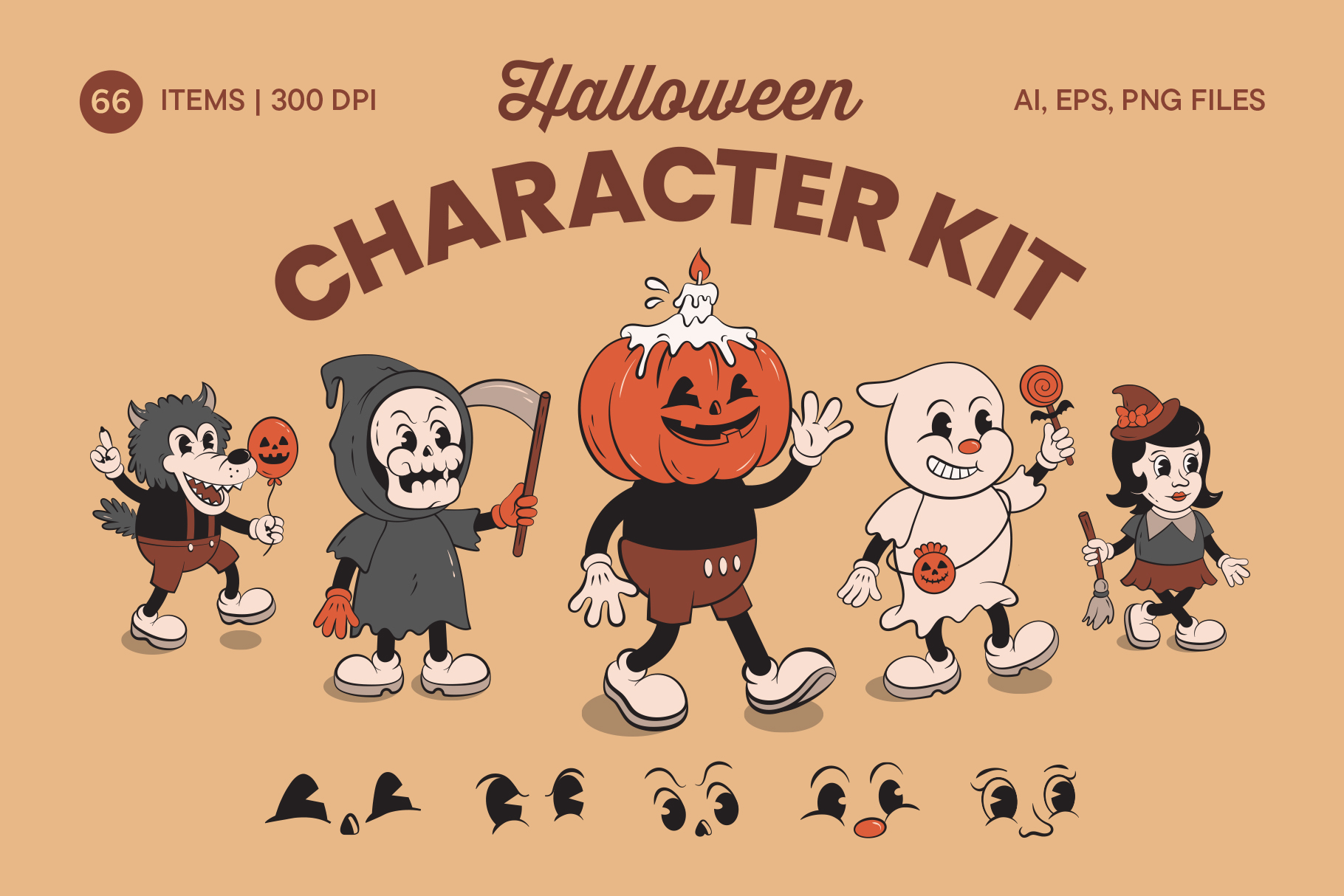 Halloween Character Creator Kit