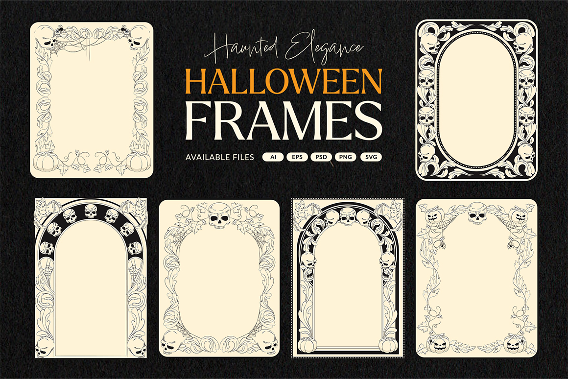Halloween Frames & Borders