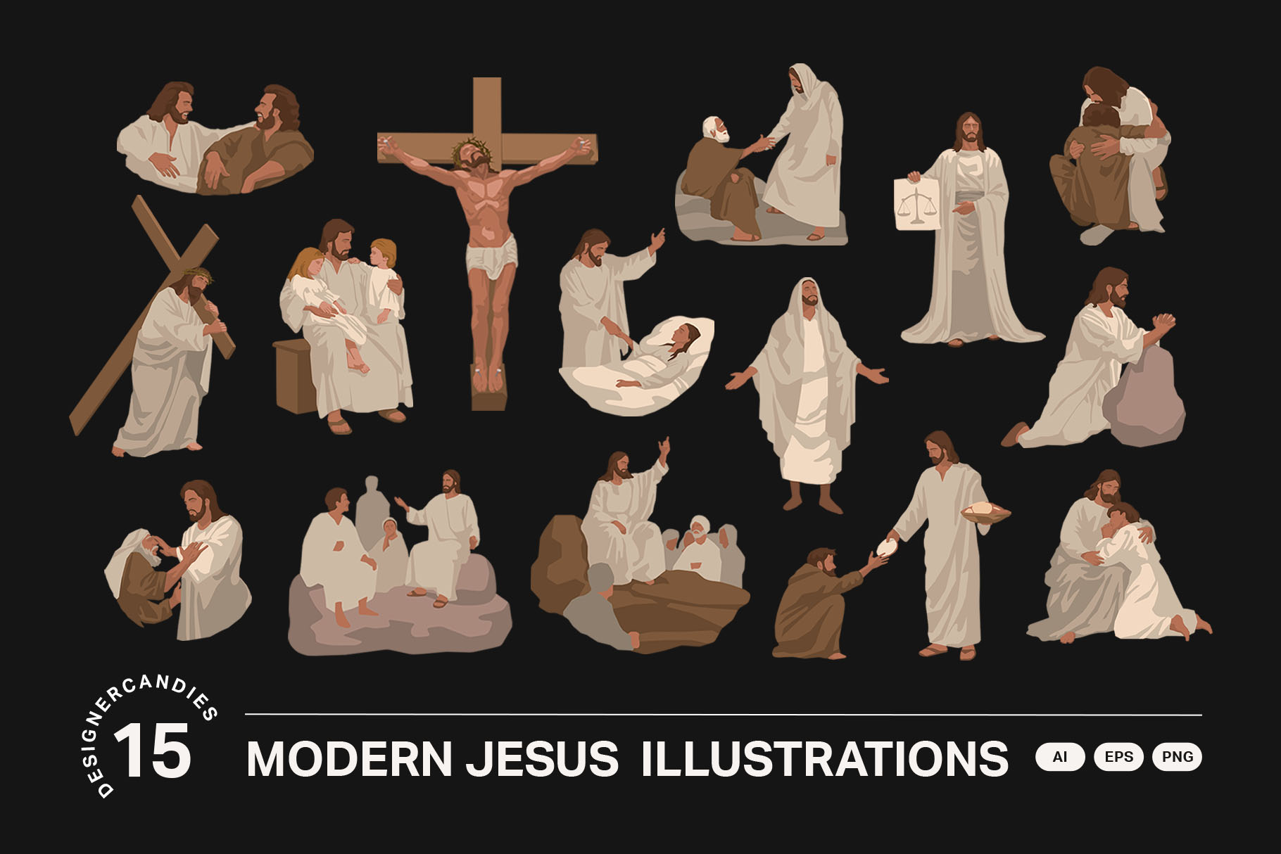 Jesus Illustrations