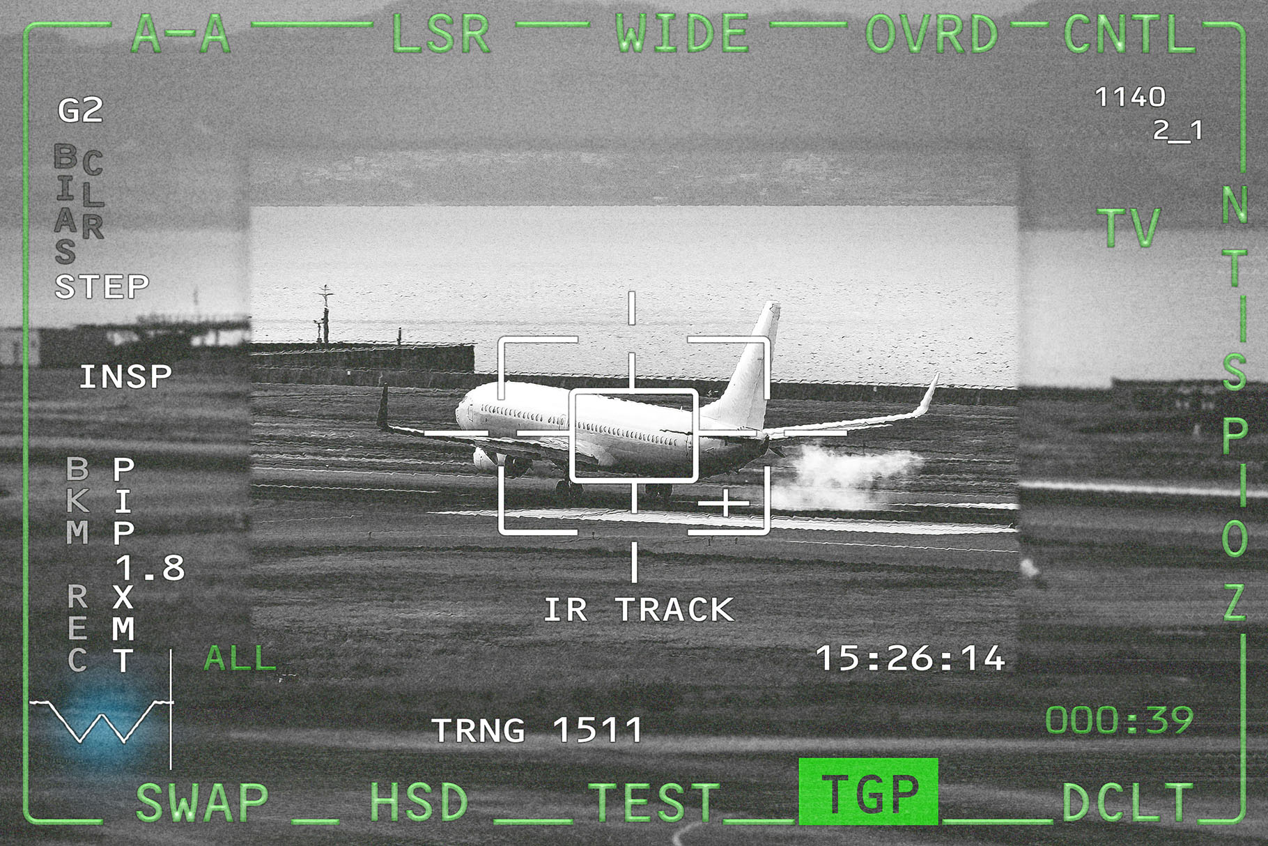 CCTV Camera HUD Photo Effect Template