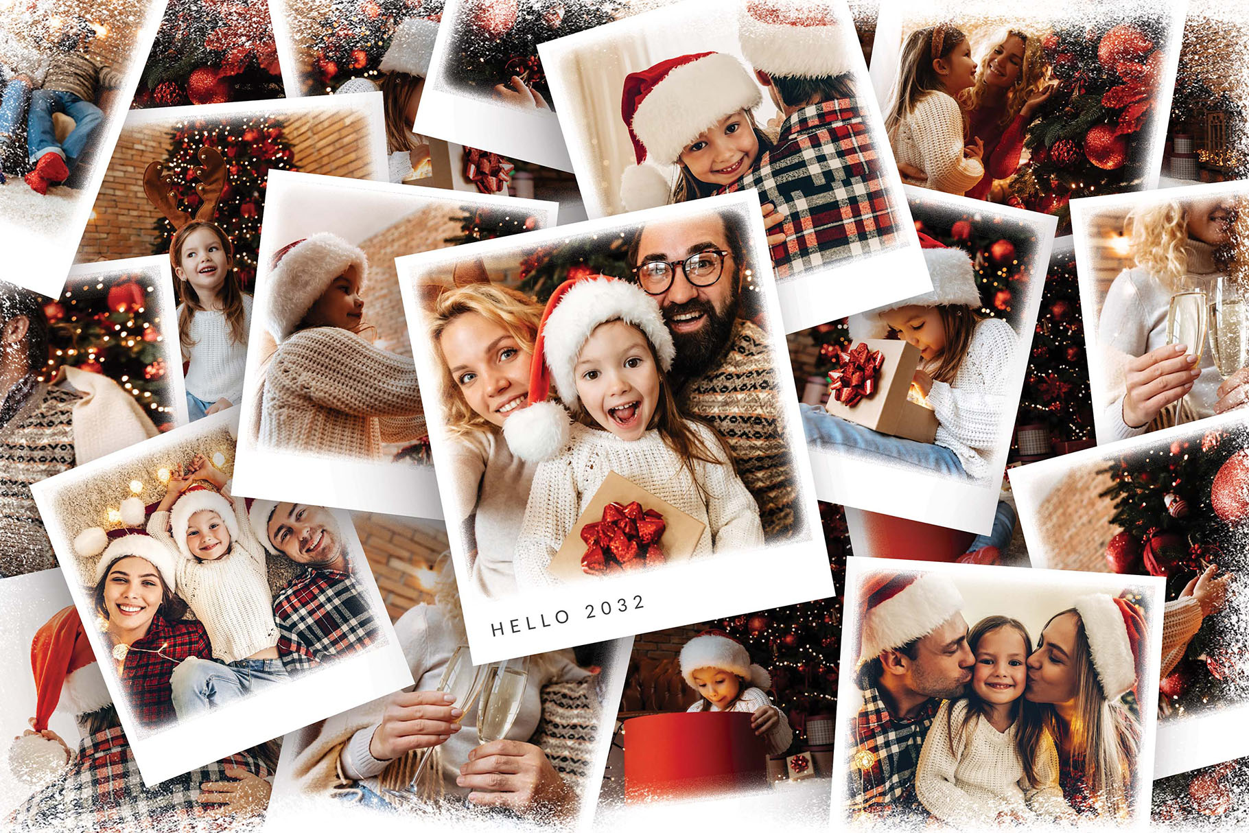 Christmas Photo Collage Template