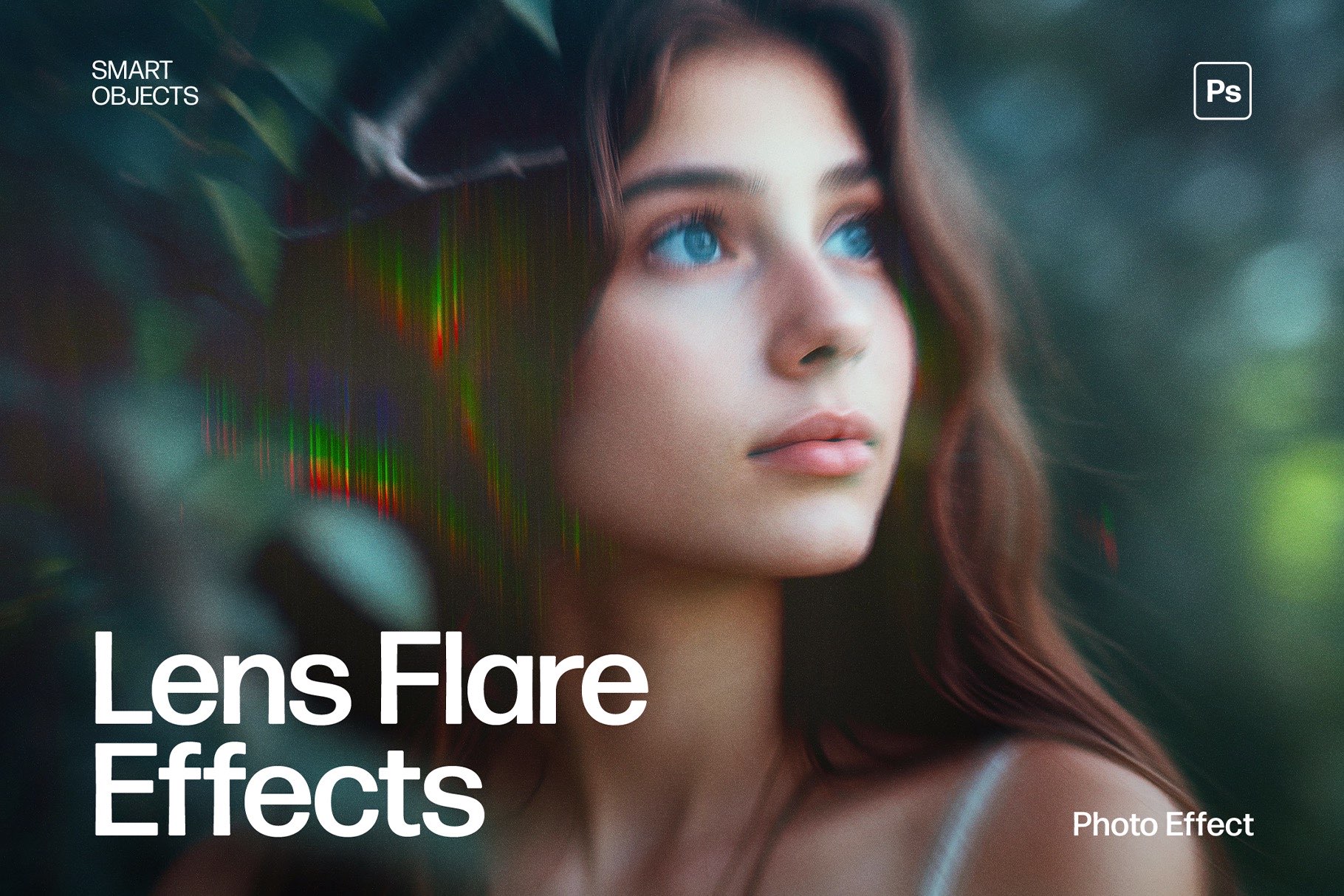 Lens Flare Photo Effect Template