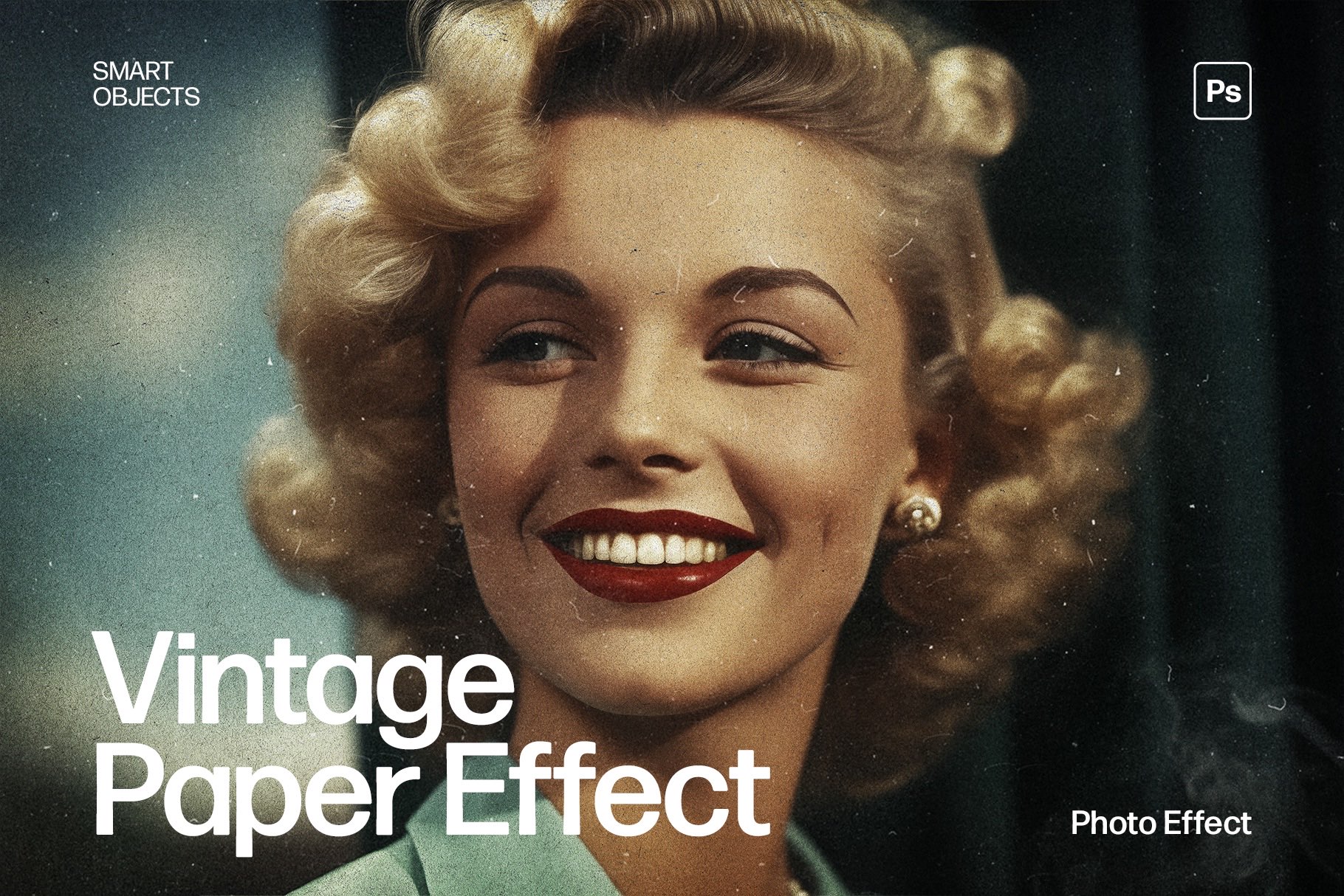 Vintage Paper Photo Effect Template