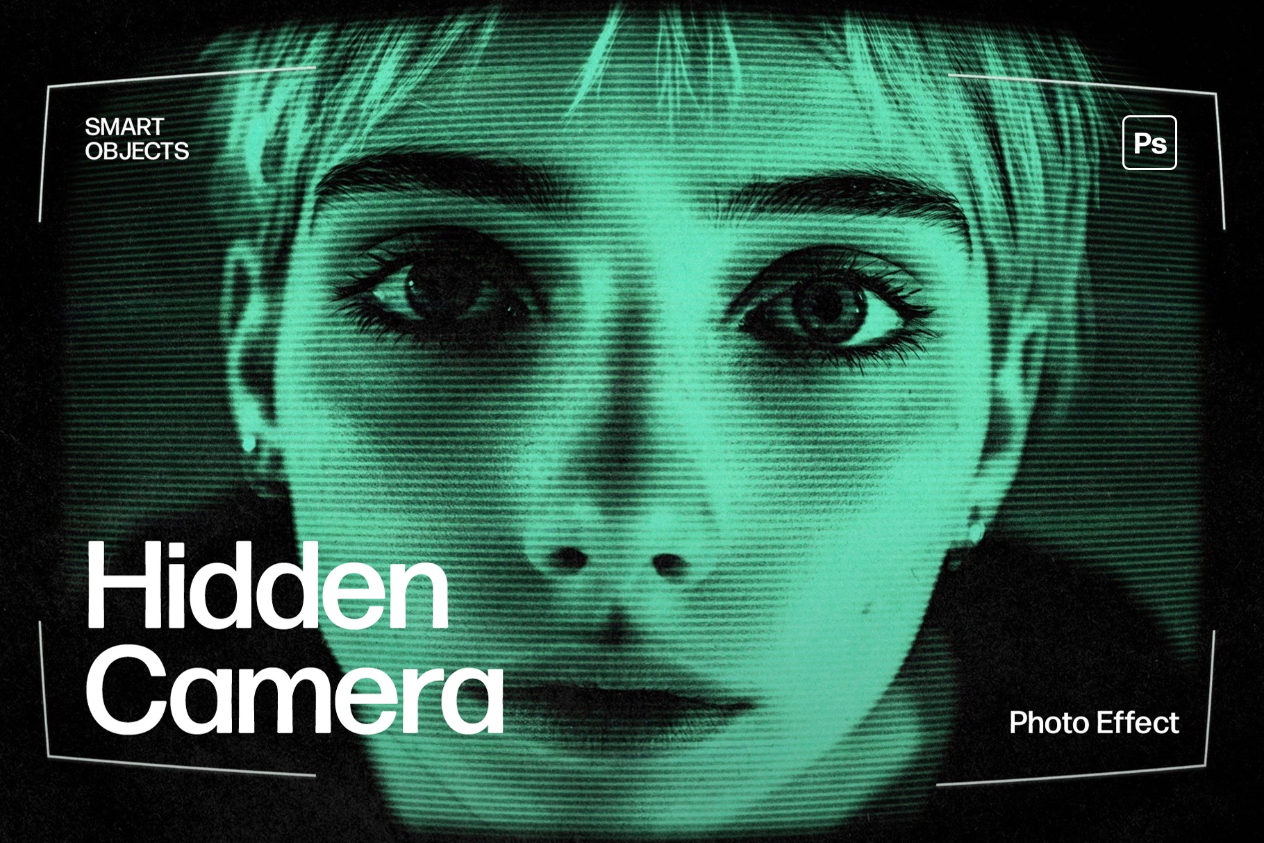 Hidden Camera Photo Effect Template