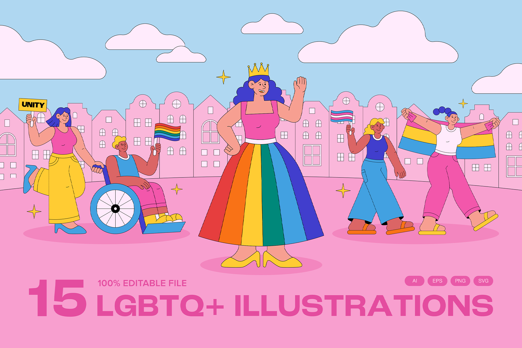 LGBT Pride Illustration