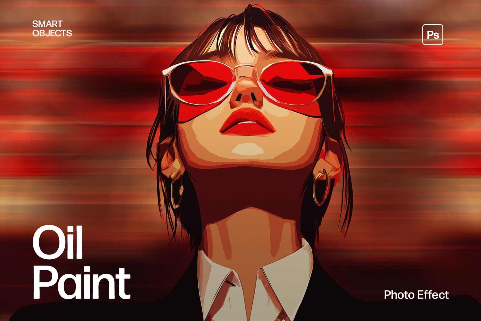 Oil Paint Photo Effect Template