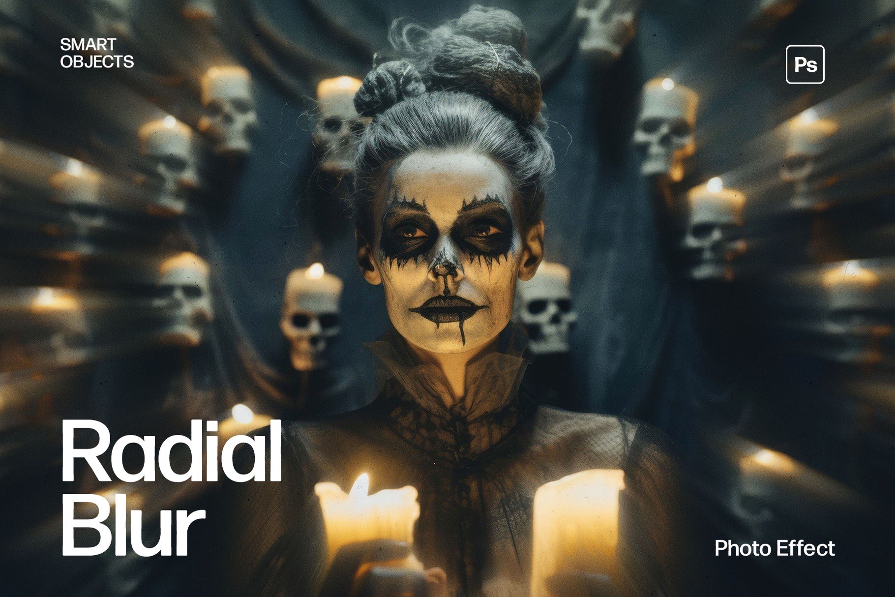 Radial Blur Photo Effect Template