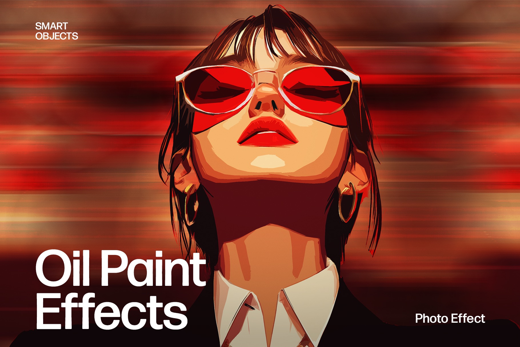 Oil Paint Photo Effect Template