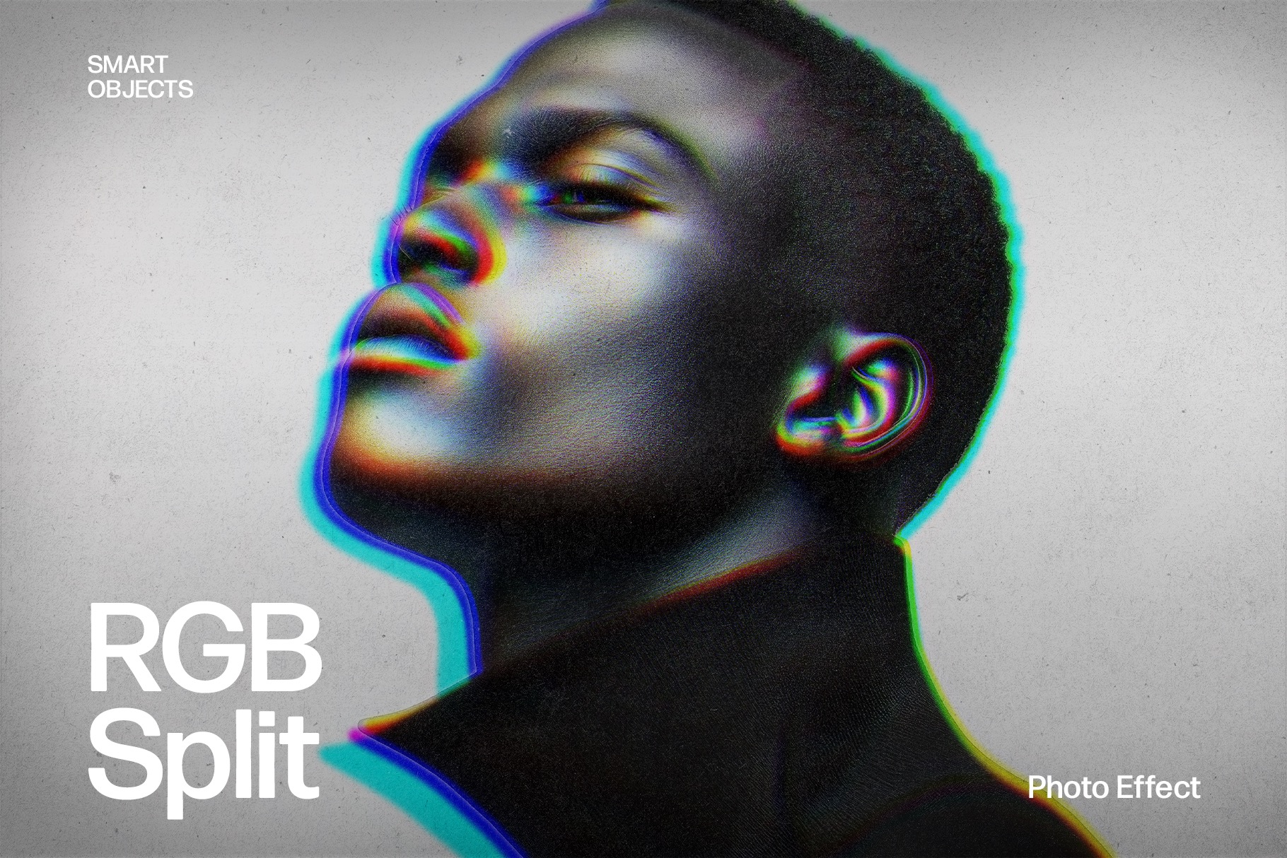 RGB Split Photo Effect Template