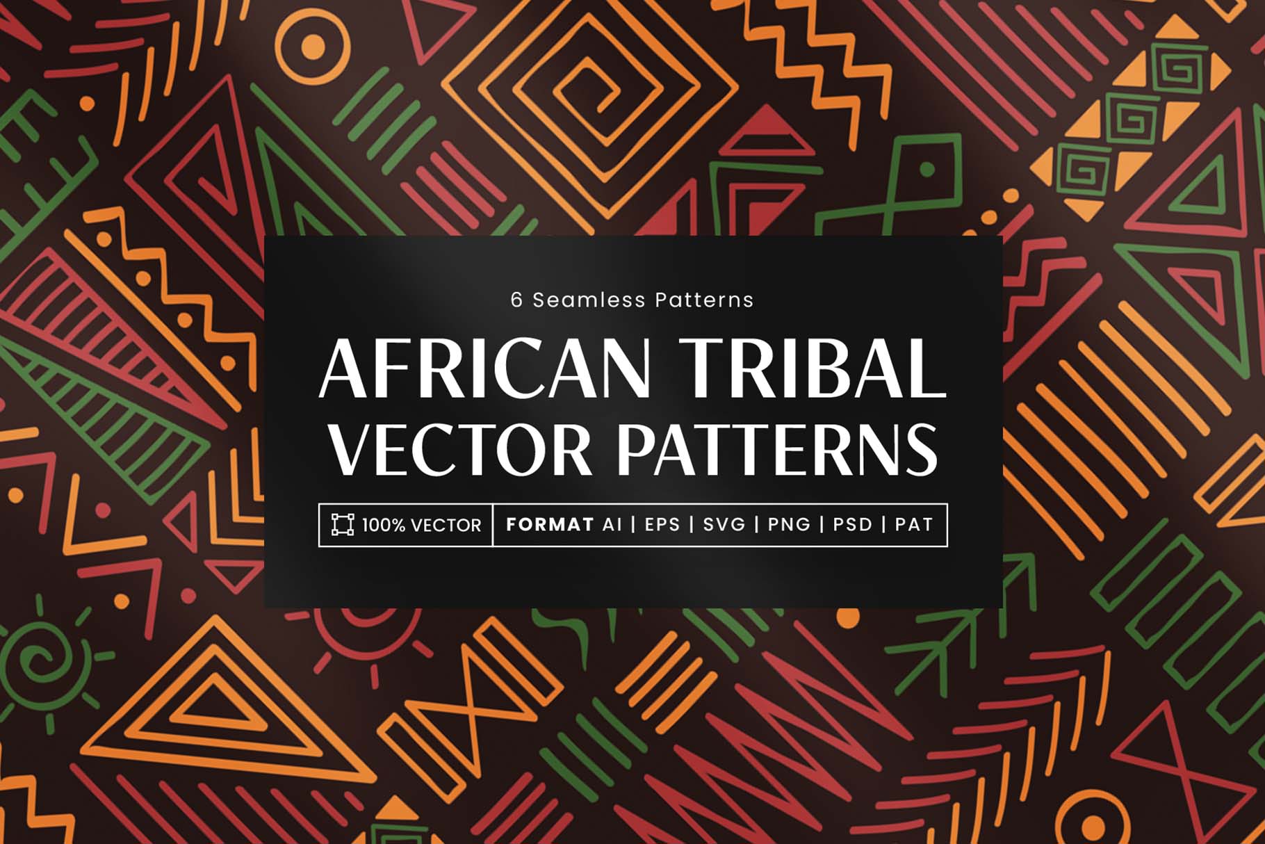 African Tribal Patterns Set