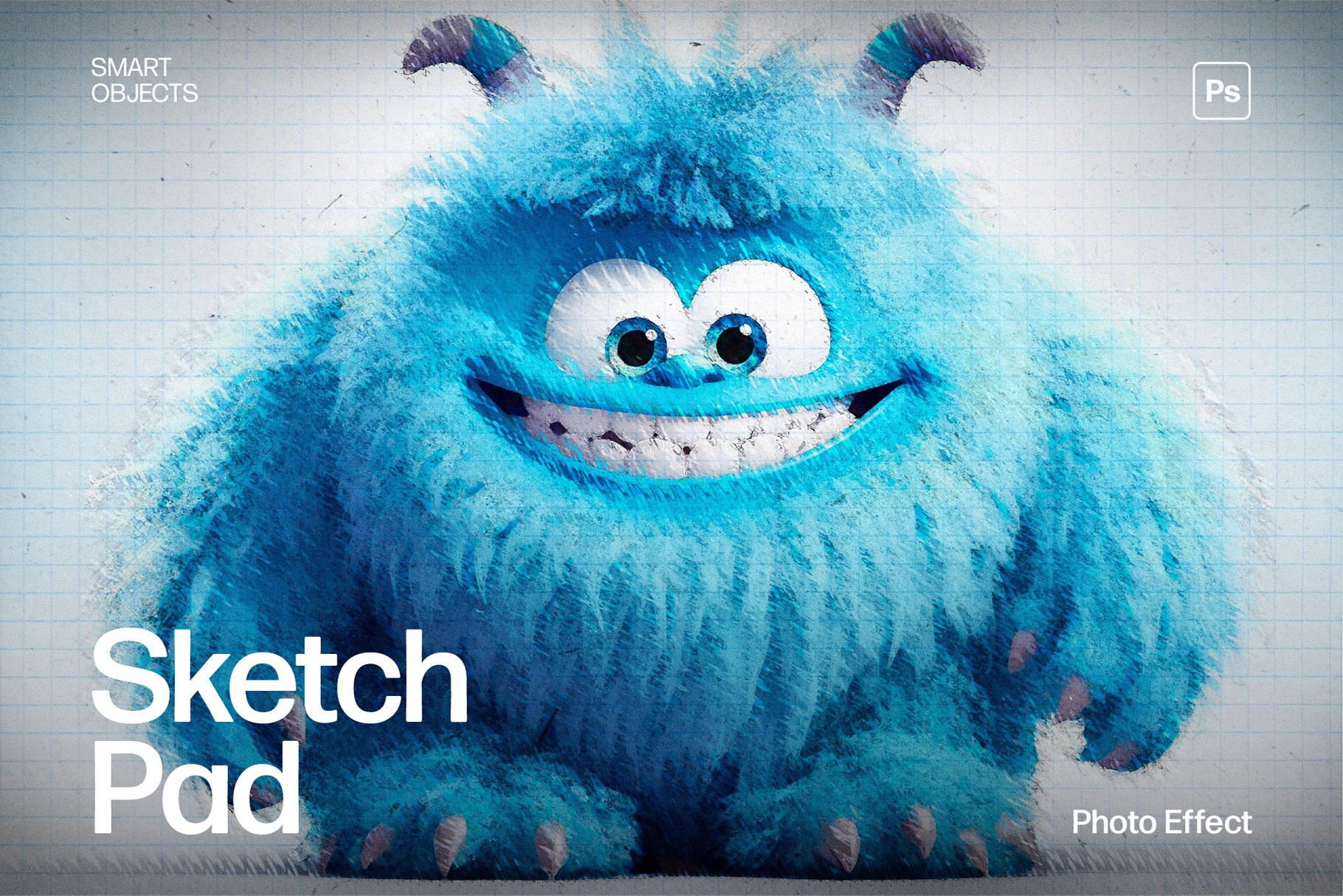 Sketch Pad Photo Effect Template